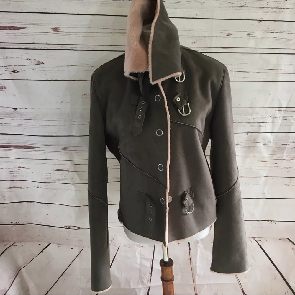 Marvin Richards Faux Shearling Jacket